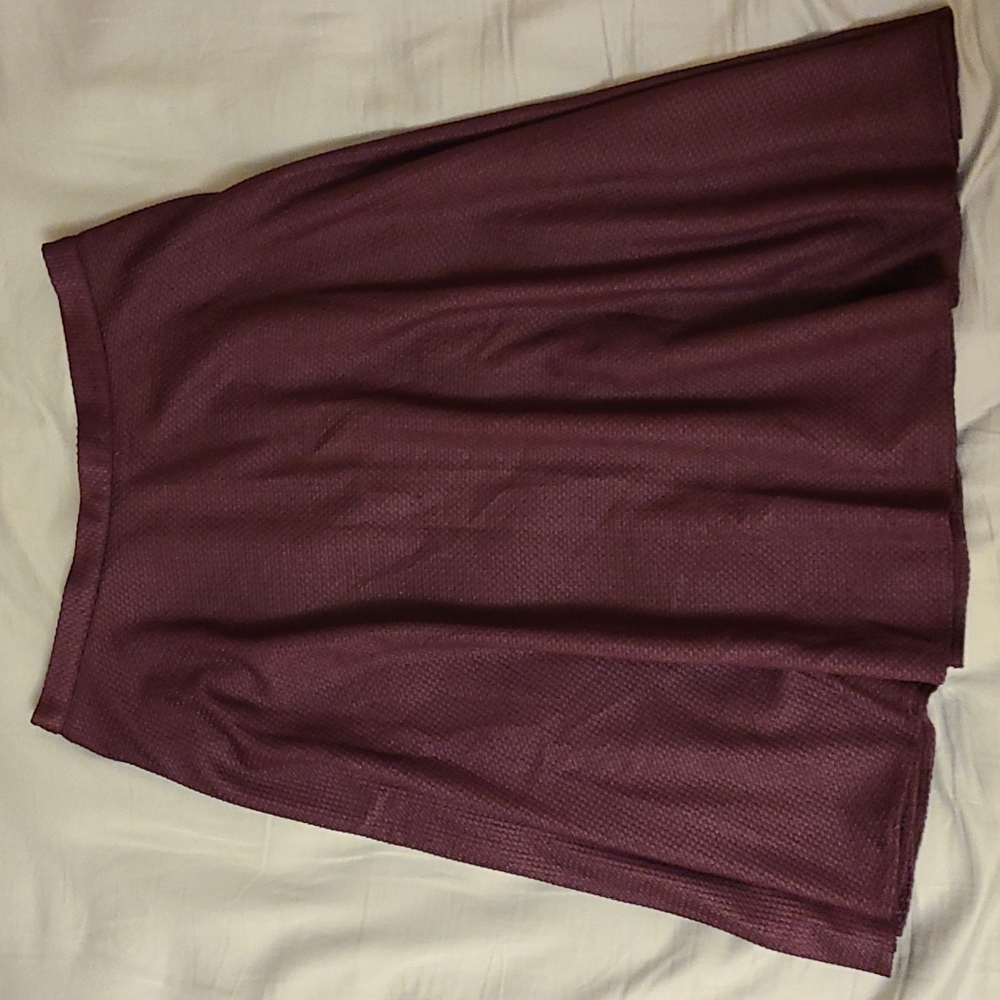 Topshop Midi A-line Skirt